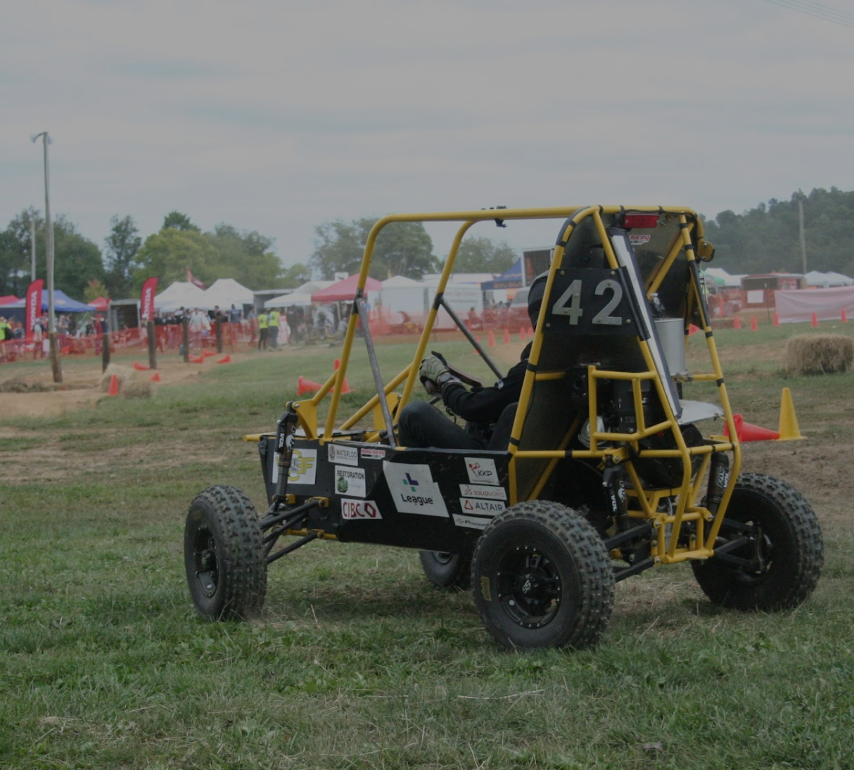 baja car in front of uwaterloo e7